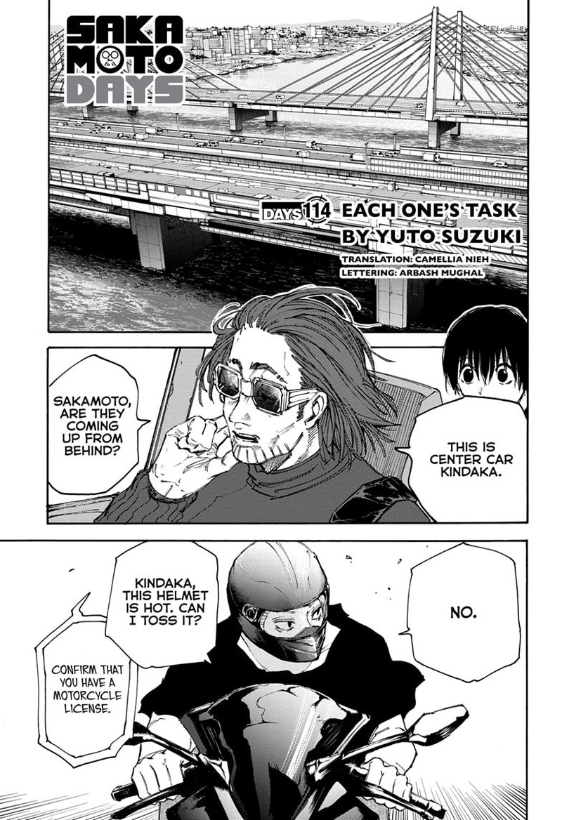 Sakamoto Days Chapter 114
